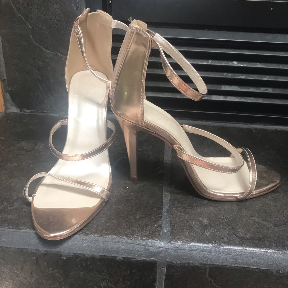 Rose gold heels